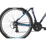 Horský Bicykel 26'' Kross Hexagon 2.0 XS Grafitovo-sivo-modrý matný